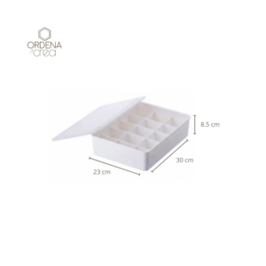 Caja con 15 divisiones