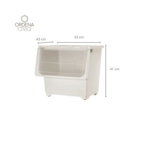 Caja abertura frontal grande