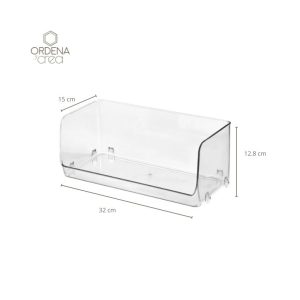 Caja acrílica apilable mediana