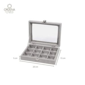 Joyero de 12 compartimentos