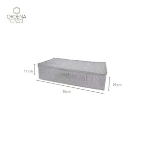 Organizador de tela para debajo de la cama mediano